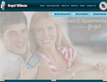 Tablet Screenshot of boydwilson.com